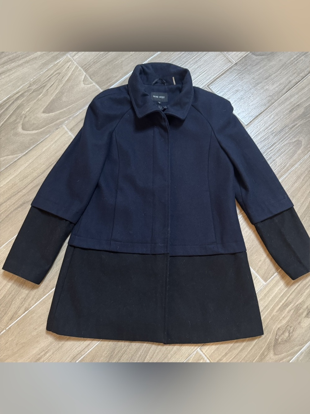 Nine West Wool-Blend Coat